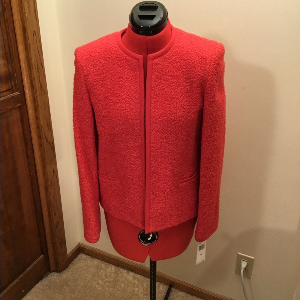 Sharp Jones New York open front blazer, size 6, NWT